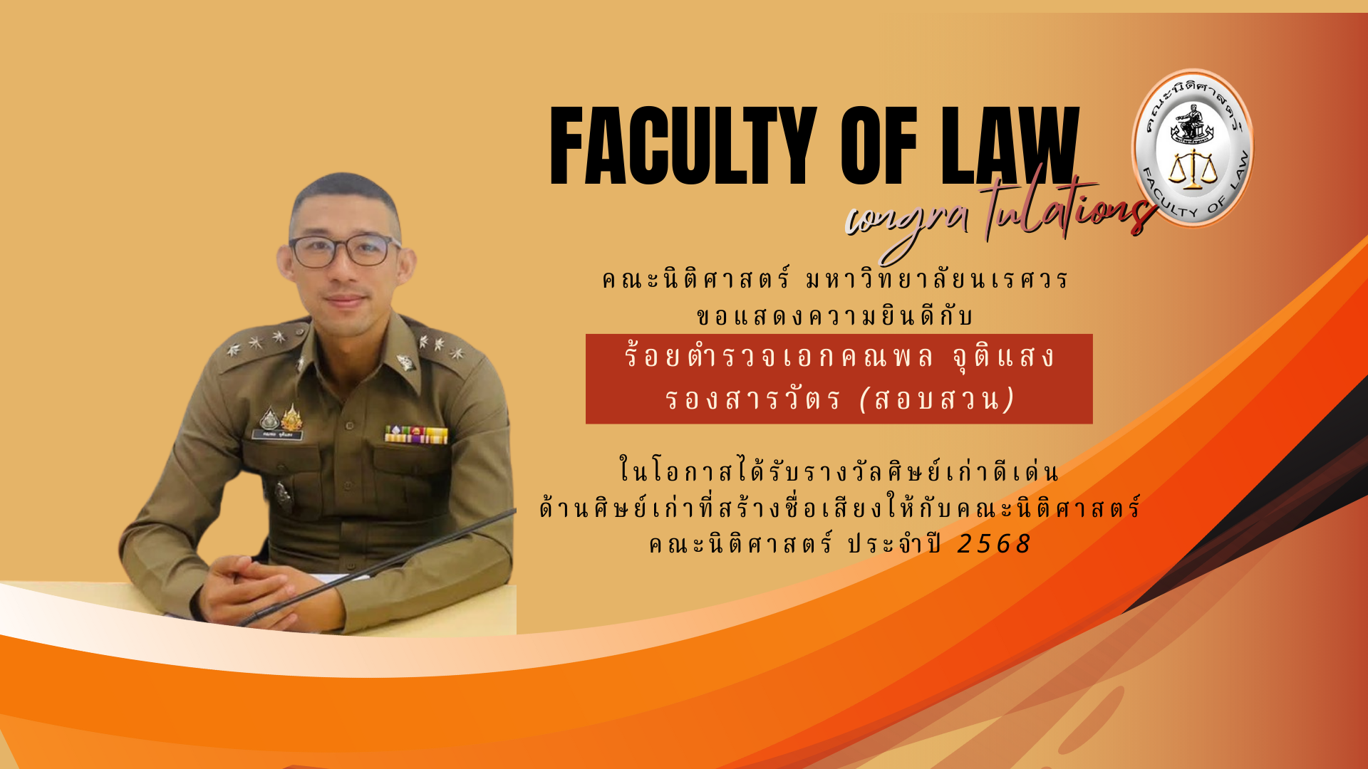 รตอ.คณพล จุติแสง รองสารวัตร (สอบสวน)